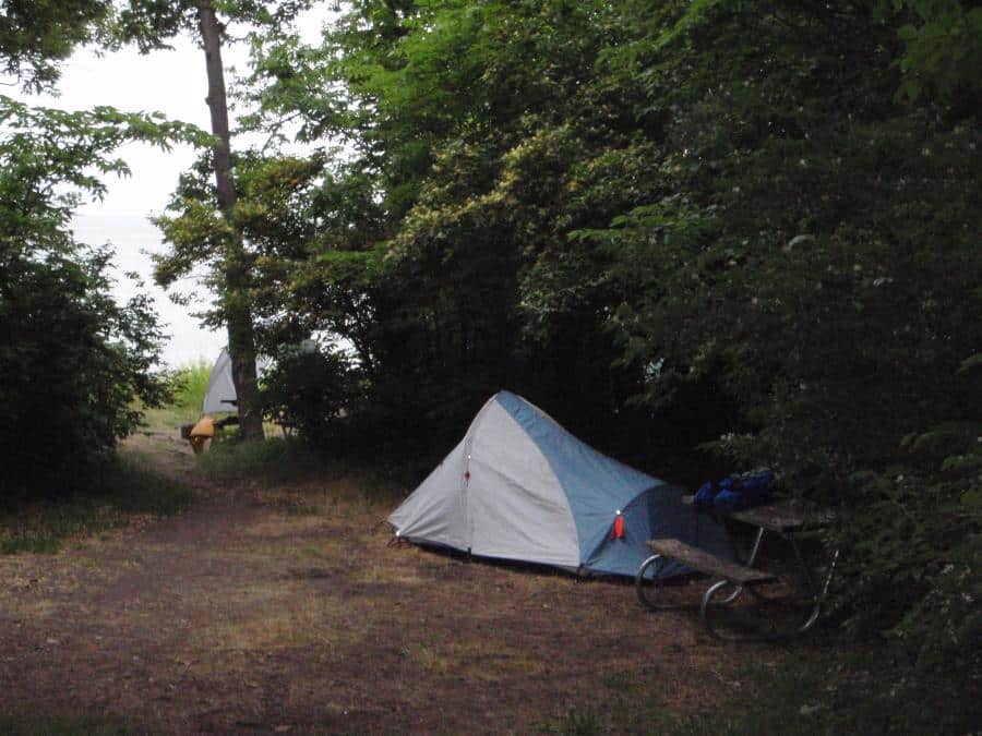 Camping on South Manitou Island Solitude Sports